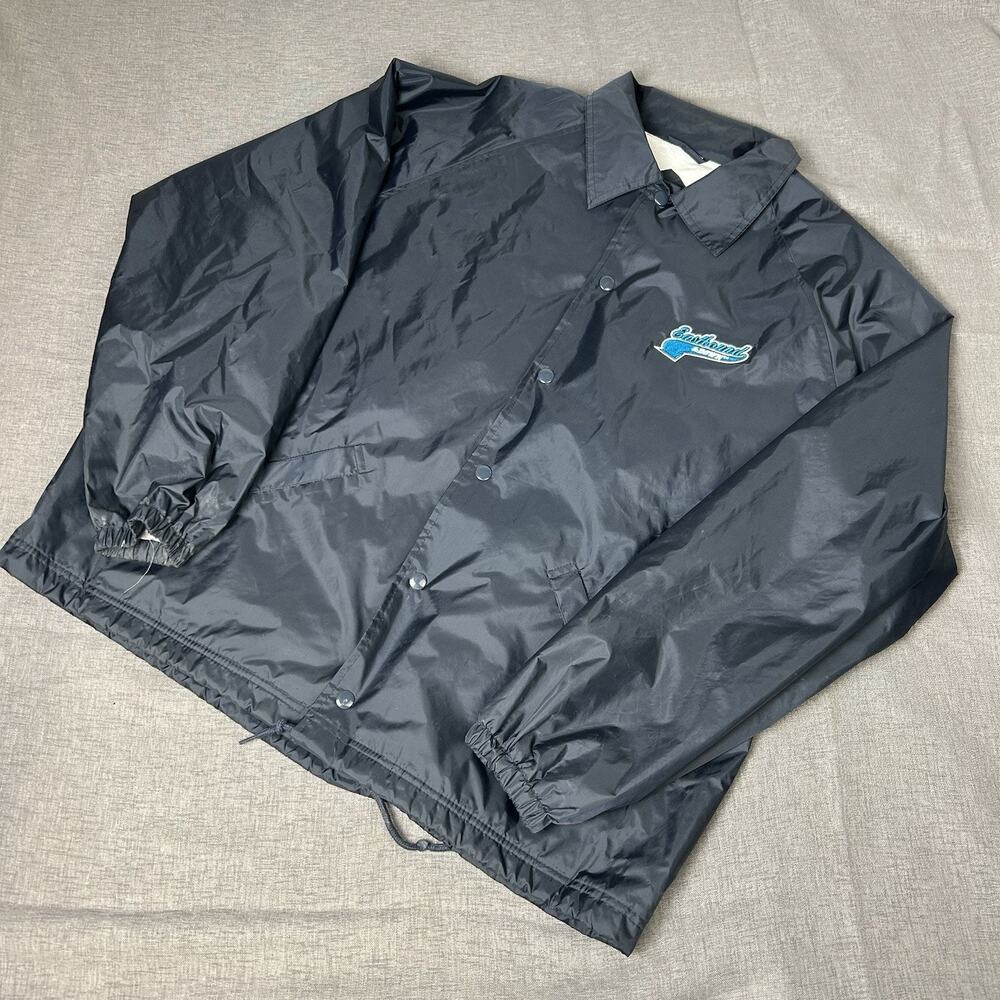 Vintage HBO Eastbound & Down Navy Blue Production Crew Windbreaker Size XL